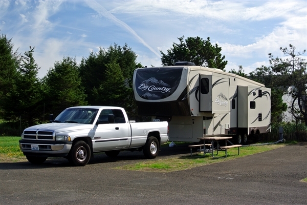 Our site at Pacific Holiday -- Long Beach, WA